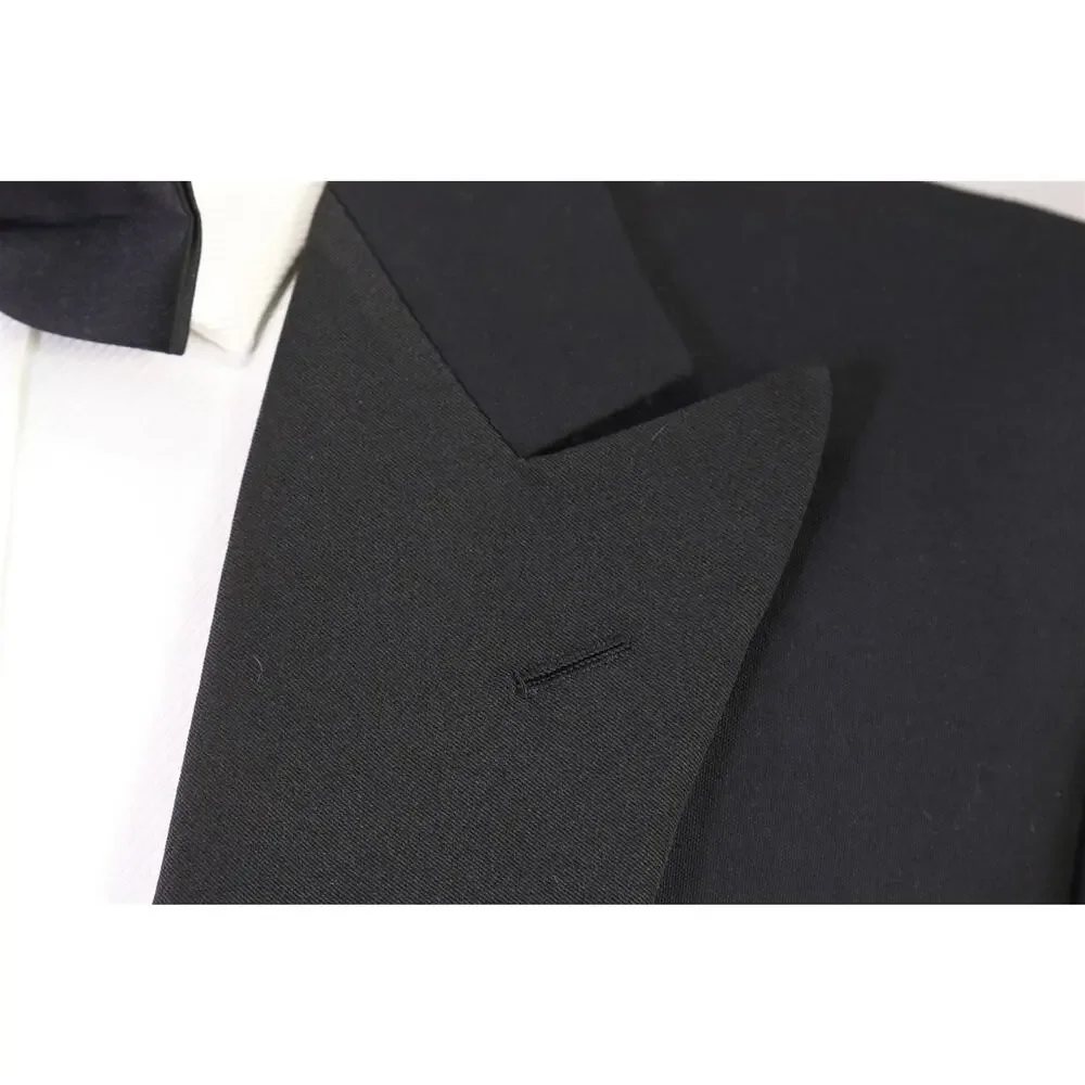 Tincati Milano Saint Andrews Black 1-Btn Tuxedo Formal Wedding Suit 40R